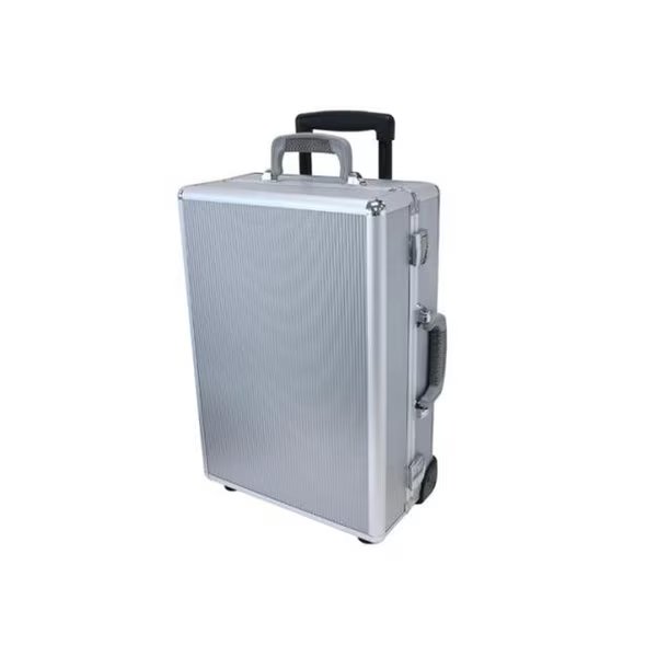 TZ Case NC-400 SS Wheeled Laptop Organizer Case; Silver Stripe, Tz Case, Mfr#: NC-400 SS